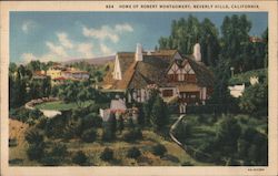 Home Of Robert Montgomery Postcard