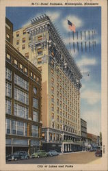 Hotel Radisson Located On Seventh Ave Is In The Center Of The Shopping District In Minneapolis Minnesota Postcard Postcard Postcard