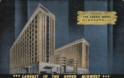 The Curtis Hotel Minneapolis Minnesota Postcard Postcard Postcard