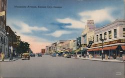 Minnesota Avenue Kansas City, KS Postcard Postcard Postcard