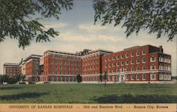 University of Kansas Hospitals Kansas City, KS Postcard Postcard Postcard