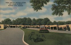 West Haven Motor Court Kansas City, KS Postcard Postcard Postcard