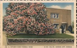 Jos. A. Butler's Sons Funeral Home Kansas City, KS Postcard Postcard Postcard