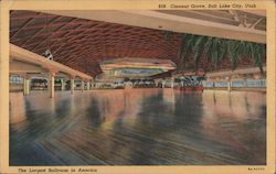 Coconut Grove, The Largest Ballroom in America Postcard