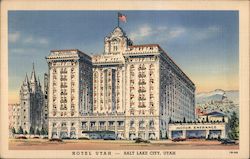 Hotel Utah Postcard