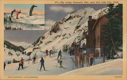 The Lodge, Romantic Calta Postcard