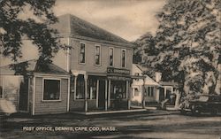 Post Office, Cape Cod Postcard