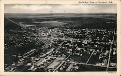 Bird's-Eye View of Stuttgart Arkansas Postcard Postcard Postcard