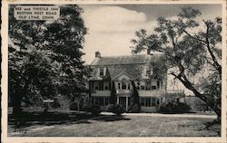 Bee and Thistle Inn - Boston Post Road Old Lyme, CT Postcard Postcard Postcard