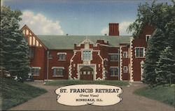 St. Francis Retreat House Hinsdale, IL Postcard Postcard Postcard