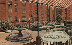 The Acre of Gardens of London Terrace in Old Chelsea Postcard