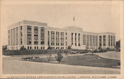 Olds Motor Works Administration Building Postcard