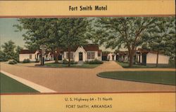 Fort Smith Motel Postcard