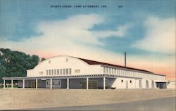 Sports Arena, Camp Atterbury Edinburgh, IN Postcard Postcard Postcard