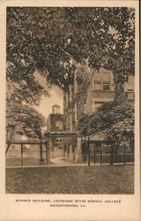 Science Building, Louisiana State Normal College Postcard