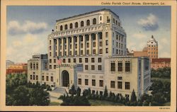 Caddo Parish Court House Postcard