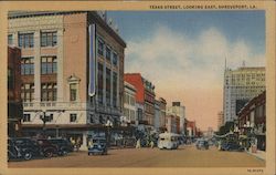 Texas Street, Looking East Postcard