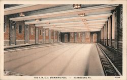 The Y.M.C.A. Swimming Pool Postcard