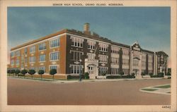 Senior High School Grand Island, NE Postcard Postcard Postcard