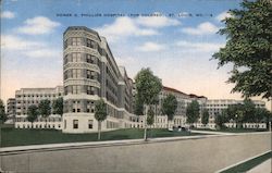 Homer G. Phillips Hospital (For Colored) Postcard