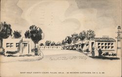 East Half Cook's Court - Route 66 Tulsa, OK Postcard Postcard Postcard