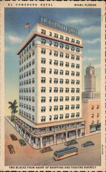 El Comodoro Hotel Miami, FL Postcard Postcard Postcard
