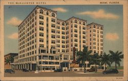 The McAllister Hotel Miami, FL Postcard Postcard Postcard