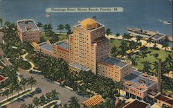 Flamingo Hotel Miami Beach, FL Postcard Postcard Postcard