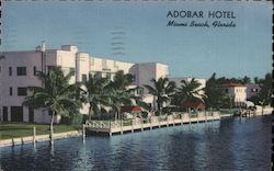 Adobar Hotel - Indian Creek Drive Postcard