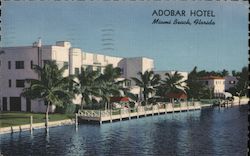 Adobar Hotel - Indian Creek Drive Miami Beach, FL Postcard Postcard Postcard