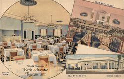 Park Avenue Restaurant Postcard