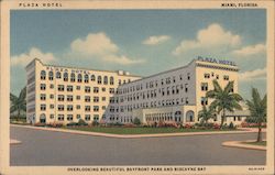 Plaza Hotel Miami, FL Postcard Postcard Postcard