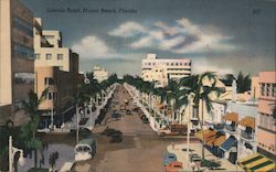 Lincoln Road Miami Beach, FL Postcard Postcard Postcard