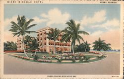Miami Miramar Hotel Postcard