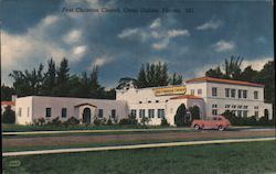 First Christianm Church Coral Gables, FL Postcard Postcard Postcard