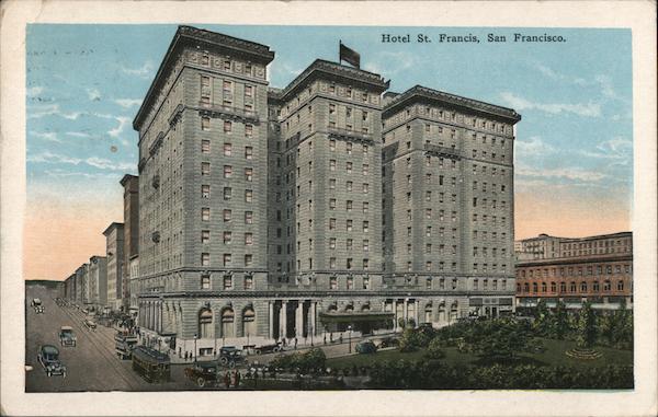 Hotel St. Francis San Francisco California