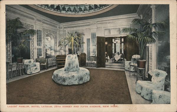 Ladies' Parlor, Hotel Latham New York