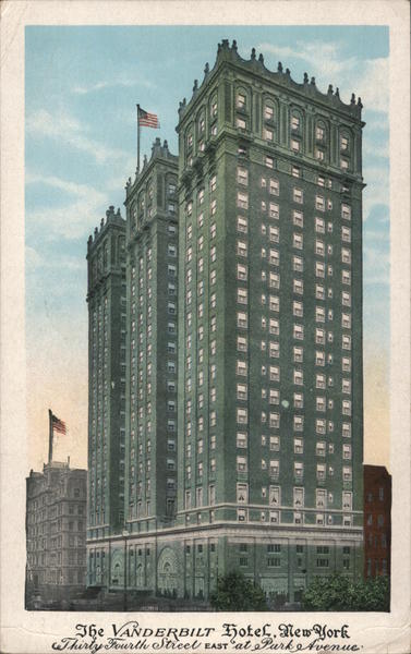 The Vanderbilt Hotel New York