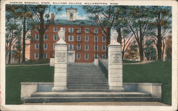 Hopkins Memorial Steps Williams College Williamstown Massachusetts