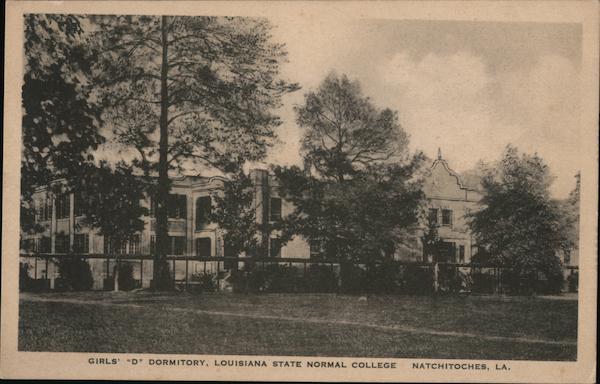 Girls D Dormitory, Louisiana State Normal College Natchitoches