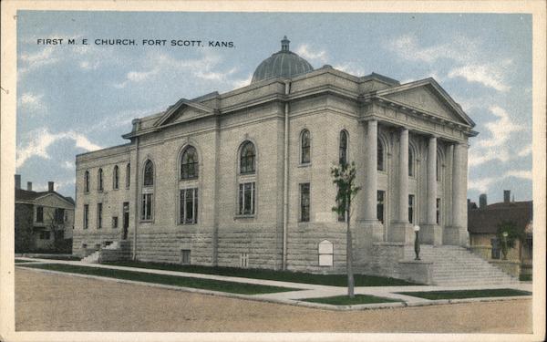 First M. E. Church Fort Scott Kansas