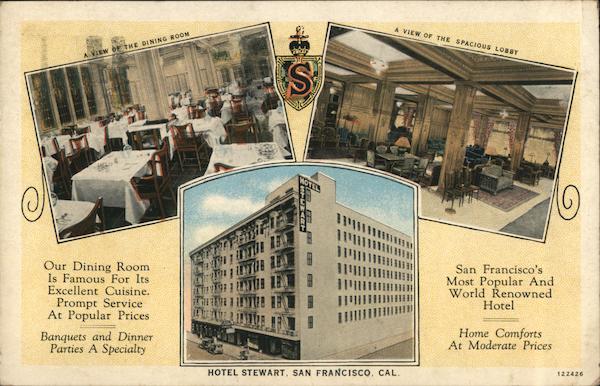 Hotel Stewart San Francisco California