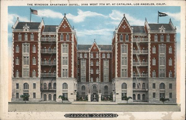 The Windsor Apartment Hotel Los Angeles California