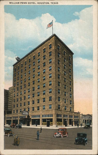 William Penn Hotel Houston Texas