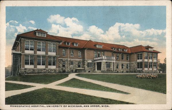Homeopathic Hospital, University of Michigan Ann Arbor