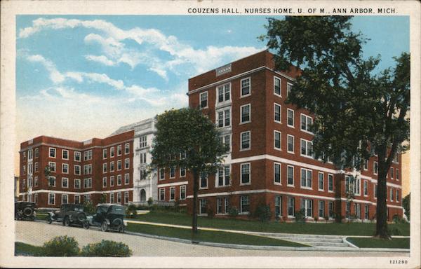 Couzens Hall, Nurses Home, University of Michigan Ann Arbor