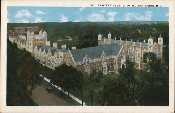 Lawyer's Club University of Michigan Ann Arbor