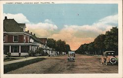 Cherry Street, Looking East Postcard