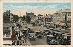 Old Orchard Street Old Orchard Beach, ME Postcard Postcard Postcard