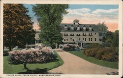 Faunce House, Capen School Postcard